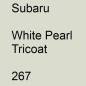 Preview: Subaru, White Pearl Tricoat, 267.